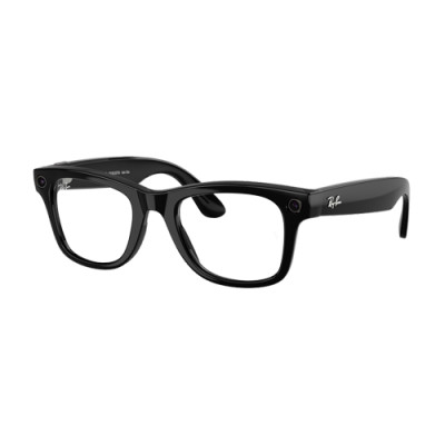Очки RAY-BAN META GEN 2 WAYFARER Shiny Black Clear/Graphite Green Transitions (L)- фото2