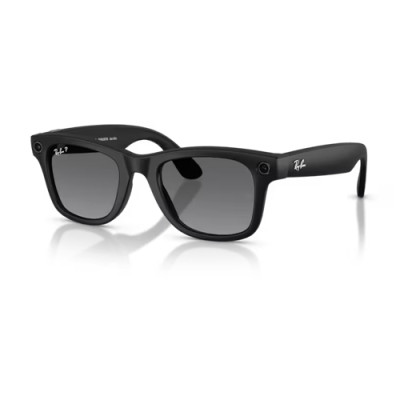 Очки RAY-BAN META GEN 2 WAYFARER Polarized Matte Black/Graphite (M)- фото2