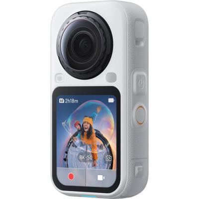 Экшн-камера Insta360 X6 360° 8K Essentials Bundle (Arctic White)- фото2