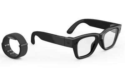 Очки Ray-Ban Meta Display Shiny Black Standard, Neural Band size 3