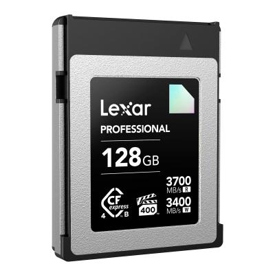 Карта памяти Lexar CFexpress 4.0 Type B 128GB Professional DIAMOND VPG400 (R3700/W3400)- фото2