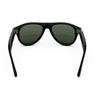 Очки RAY-BAN META GEN 3 AVIATOR Shiny Black Clear/Green Transitions- фото4