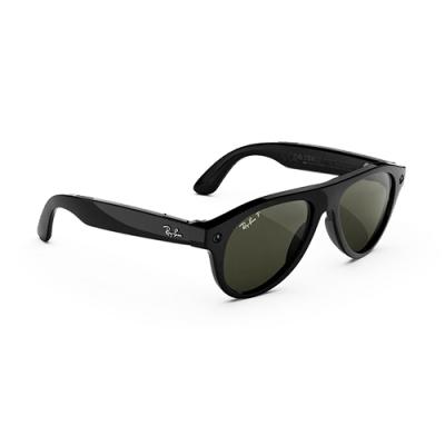 Очки RAY-BAN META GEN 3 AVIATOR Shiny Black Green Polarized- фото2