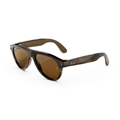 Очки RAY-BAN META GEN 3 AVIATOR Shiny Havana Dark Brown- фото2