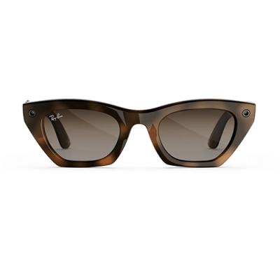 Очки RAY-BAN META GEN 3 ZENA Polished Havana Gradient Brown- фото
