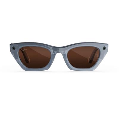 Очки RAY-BAN META GEN 3 ZENA Polished Milky Grey Lilac Clear/Copper Transitions- фото