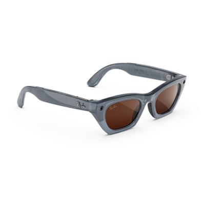 Очки RAY-BAN META GEN 3 ZENA Polished Milky Grey Lilac Clear/Copper Transitions- фото2