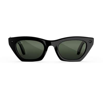 Очки RAY-BAN META GEN 3 ZENA Shiny Black Clear/Green Transitions- фото2