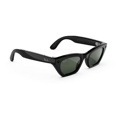 Очки RAY-BAN META GEN 3 ZENA Shiny Black Clear/Green Transitions- фото3