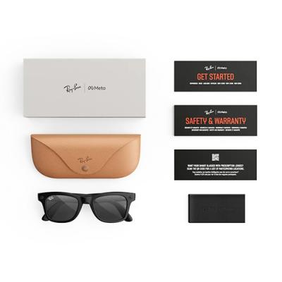 Очки RAY-BAN META GEN 3 WAYFARER Matte Black Grey- фото3