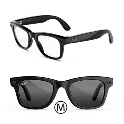 Очки RAY-BAN META GEN 3 WAYFARER Shiny Black Clear/Grey Transitions- фото