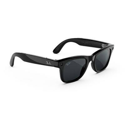 Очки RAY-BAN META GEN 3 WAYFARER Shiny Black Clear/Grey Transitions (L)- фото3