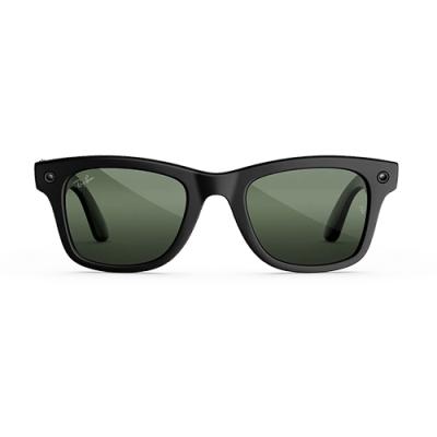 Очки RAY-BAN META GEN 3 WAYFARER Matte Black Clear/Green Transitions- фото2