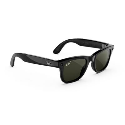 Очки RAY-BAN META GEN 3 WAYFARER Polished Black Green Polarized- фото2