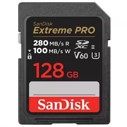 Карта памяти SanDisk Extreme PRO SDXC 128Gb UHS-II (280Mb/s)