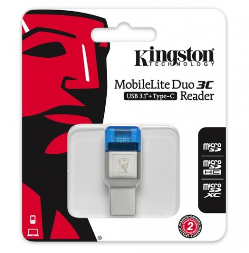 Картридер Kingston MobileLite Duo 3C для microSD- фото3