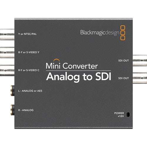 Мини конвертер Blackmagic Mini Converter Analog to SDI- фото