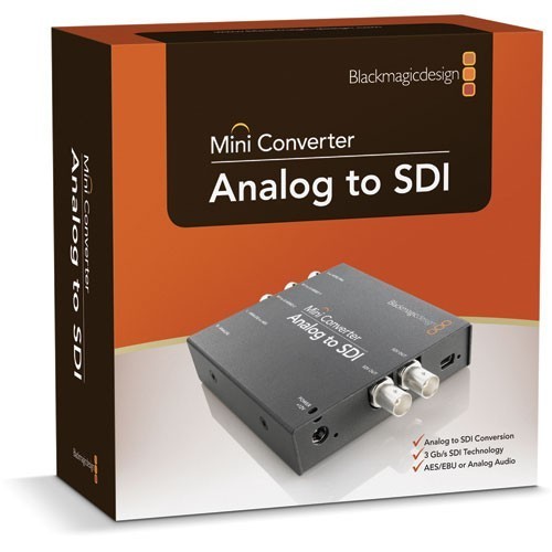 Мини конвертер Blackmagic Mini Converter Analog to SDI- фото4