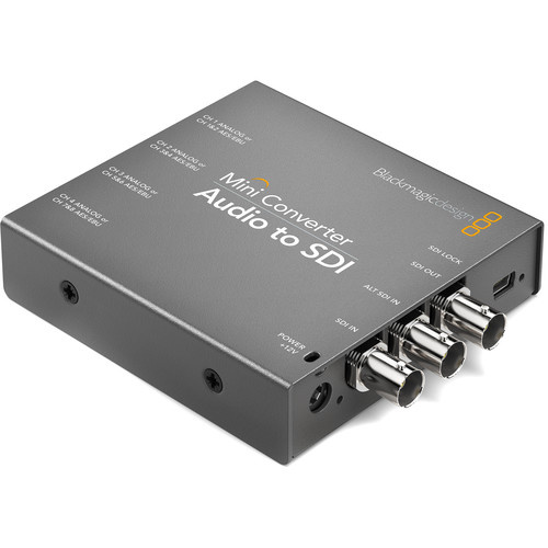 Мини конвертер Blackmagic Mini Converter Audio to SDI- фото3