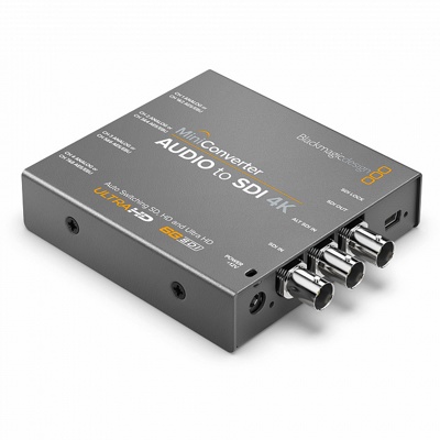 Мини конвертер Blackmagic Mini Converter Audio to SDI 4K - фото