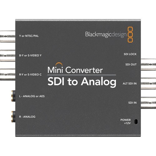 Мини конвертер Blackmagic Mini Converter SDI to Analog - фото