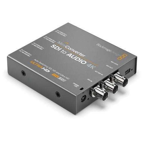 Мини конвертер Blackmagic Mini Converter SDI to Audio 4K- фото