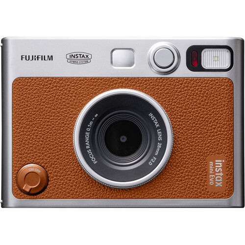 Камера моментальной печати Fujifilm Instax Mini EVO brown- фото
