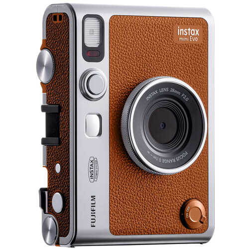 Камера моментальной печати Fujifilm Instax Mini EVO brown - фото3