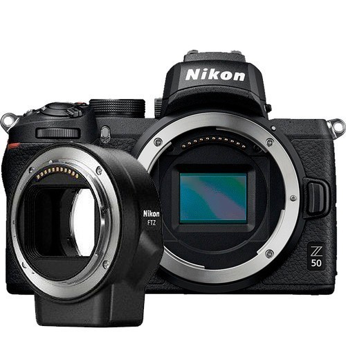 Фотоаппарат Nikon Z50 body + FTZ Adapter