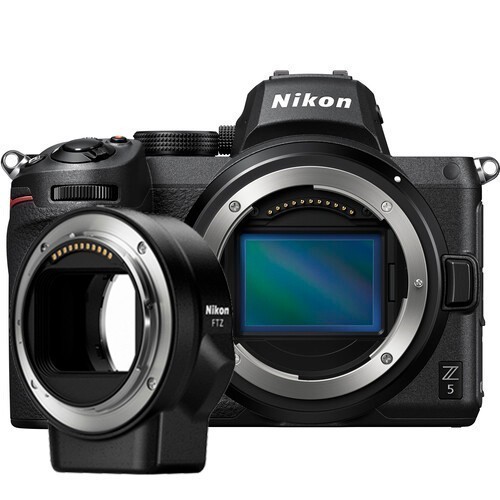Фотоаппарат Nikon Z5 body + FTZ Adapter