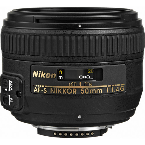 Объектив Nikon AF-S Nikkor 50mm f1.4G- фото
