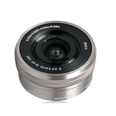 Объектив Sony E PZ 16-50mm F3.5-5.6 OSS (Silver) - фото