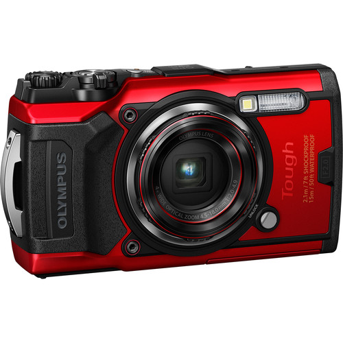 Цифровой фотоаппарат Olympus Tough TG-6 Red - фото4