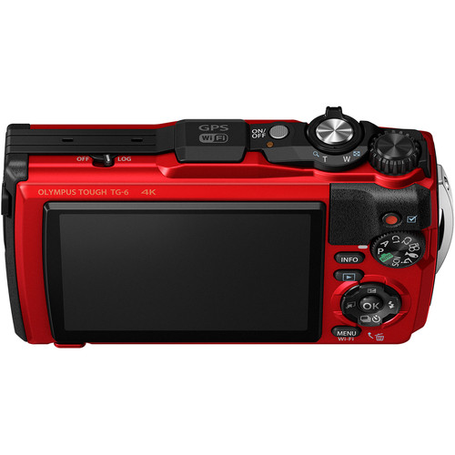 Цифровой фотоаппарат Olympus Tough TG-6 Red - фото2