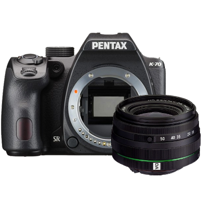 Фотоаппарат Pentax k-70 kit DA L 18-50 WR Black - фото