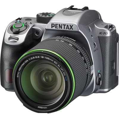 Фотоаппарат Pentax k-70 kit DA 18-135 WR Silver