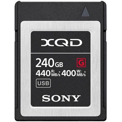 Карта памяти Sony XQD 240Gb G Series (QD-G240F)