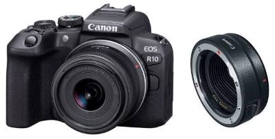 Фотоаппарат Canon EOS R10 kit 18-45mm + Mount Adapter EF-EOS R- фото2