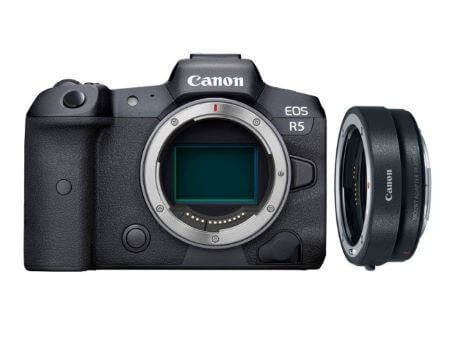 Фотоаппарат Canon EOS R5 Body Kit Adapter EF-EOS R - фото3