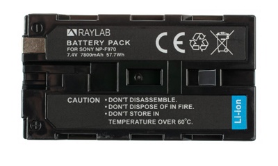 Аккумулятор Raylab RL-F970 7800мАч