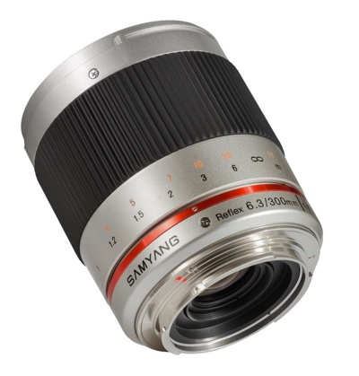 Объектив Samyang 300mm f/6.3 Mirror Canon M Silver (APS-C)