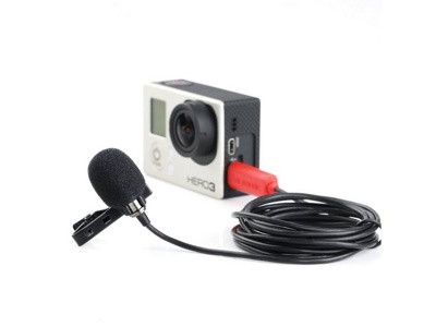 Петличный микрофон Saramonic SR-GMX1 для GoPro- фото