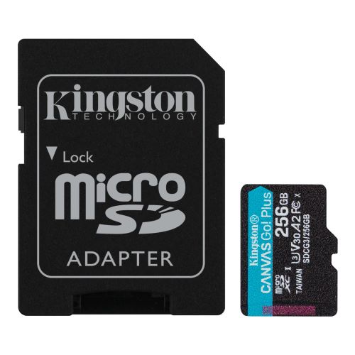 Карта памяти Kingston Canvas Go Plus microSDXC 256GB  