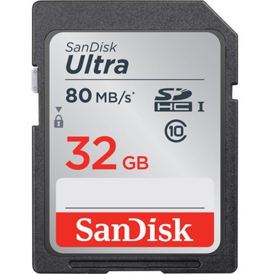 Карта памяти SanDisk 32GB Ultra UHS-I SDHC Class 10