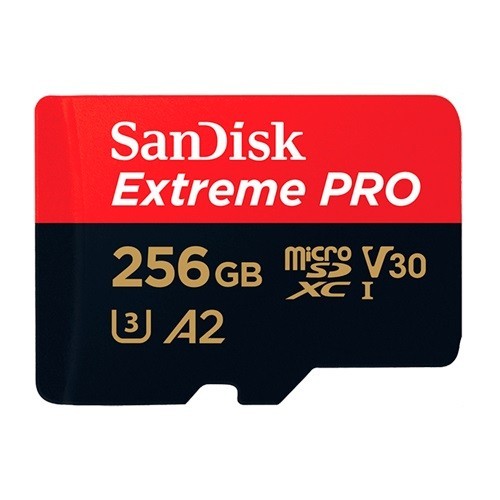 Карта памяти Micro SDXC 256GB SanDisk Extreme PRO UHS-I U3 (170 Mb/s) - фото