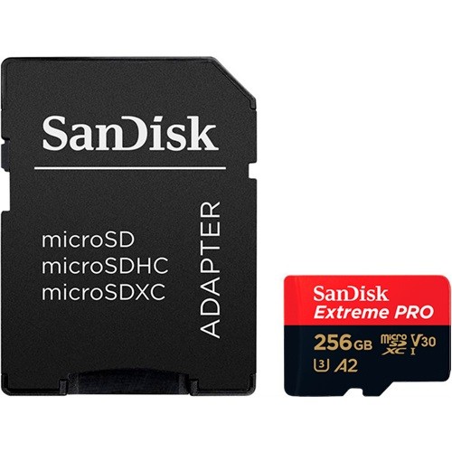 Карта памяти Micro SDXC 256GB SanDisk Extreme PRO UHS-I U3 (170 Mb/s) - фото2