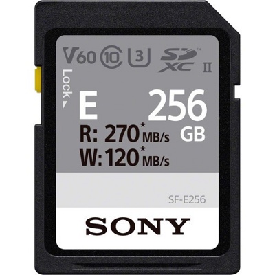 Карта памяти Sony SDXC 256GB UHS-II SF-E Series (SF-E256)