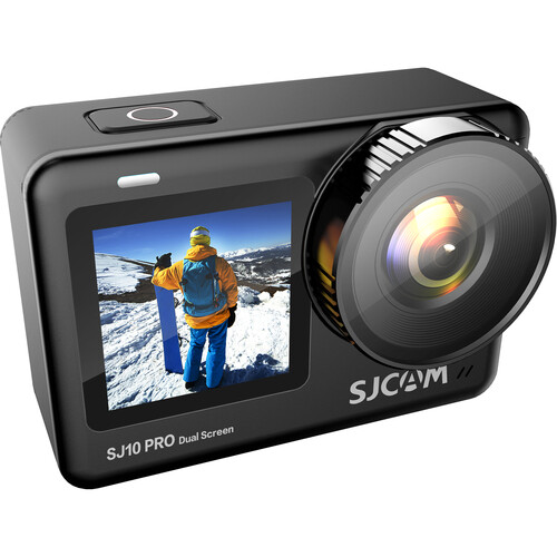 Экшн-камера SJCAM SJ10 Pro Dual Screen Черный- фото2
