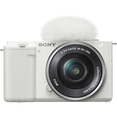 Фотоаппарат Sony ZV-E10 kit 16-50mm F3.5-5.6 Power Zoom white - фото