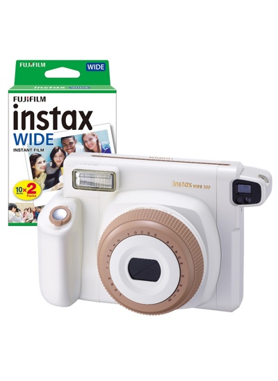 Комплект Fujifilm Instax WIDE 300 TOFFEE + Пленка Instax Wide (20) - фото